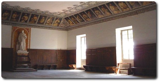 The hall of the General Chapter